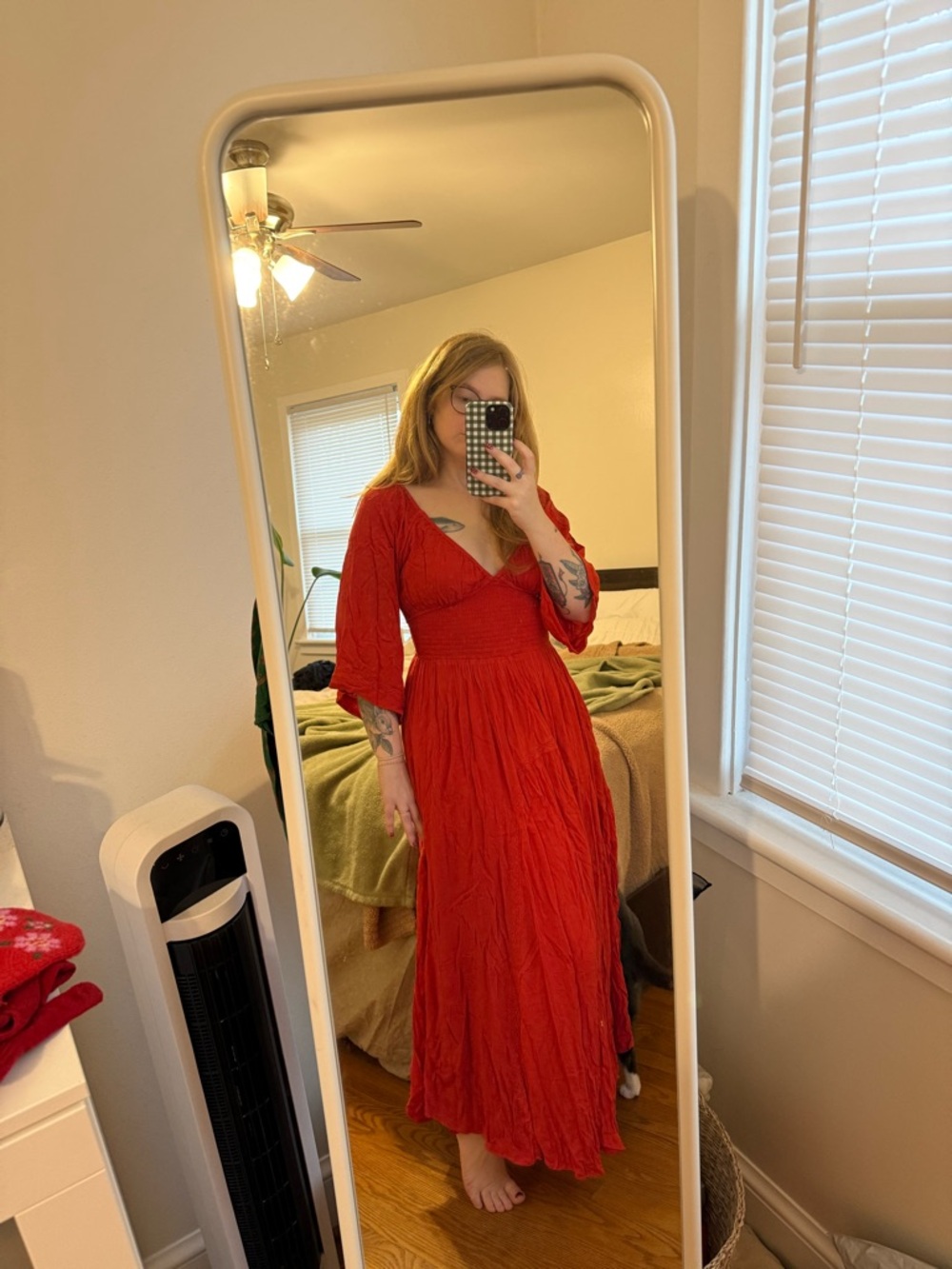 Free People Red Maxi Dress - Picture 4 of 4